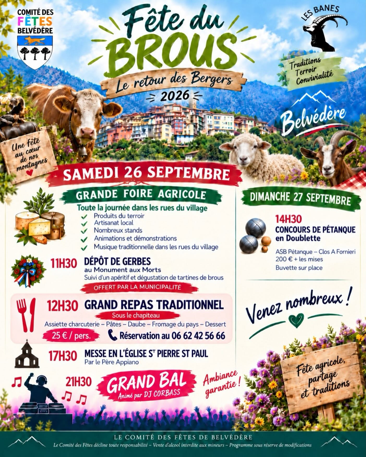 Vendredi 25- Samedi 26 septembre