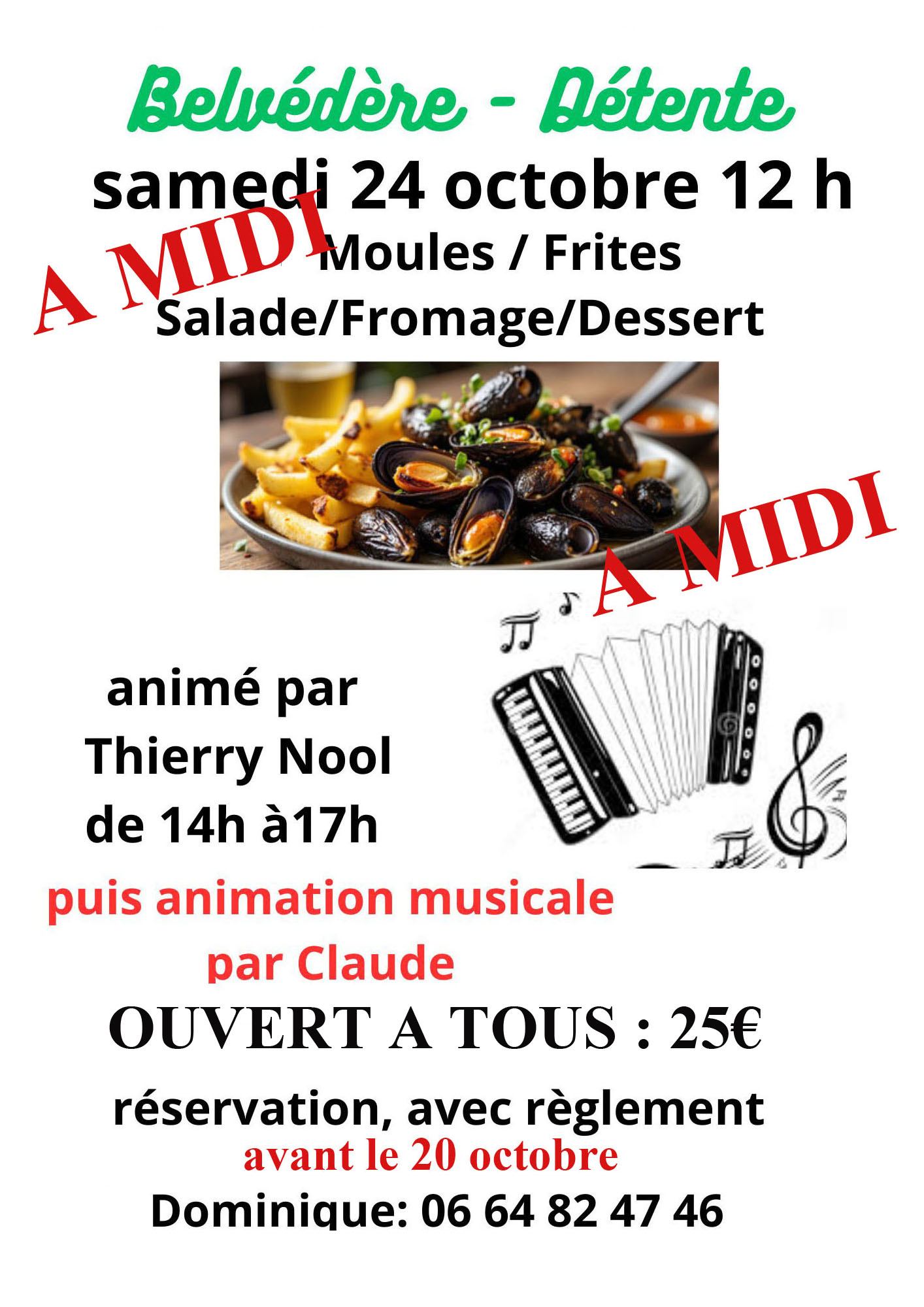 Samedi 24 octobre